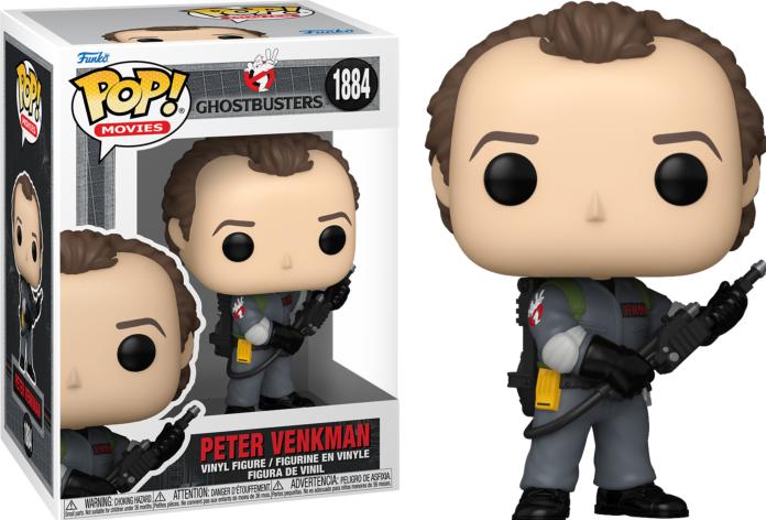 Actual product image Funko POP figure Ghostbusters 2 Peter Venkman