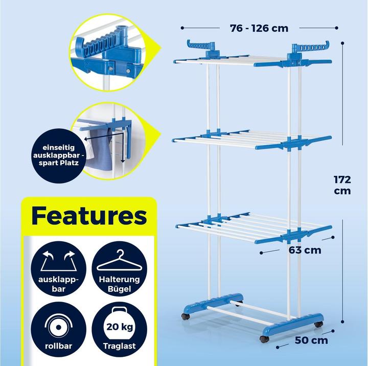 Actual product image Easymaxx Tower dryer (17.50 m)