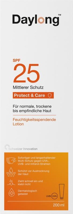 Immagine prodotto Daylong Protect & Care Lotion (Crema solare, SPF 25, 200 ml, 247 g)
