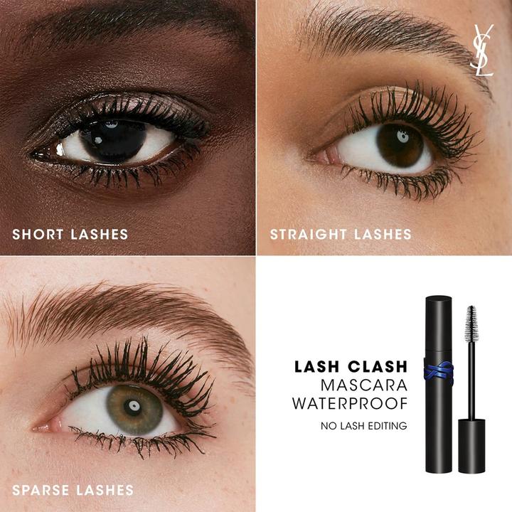 Produktbild Yves Saint Laurent Lash Clash Mascara wasserfest (Waterproof, 1 Black)