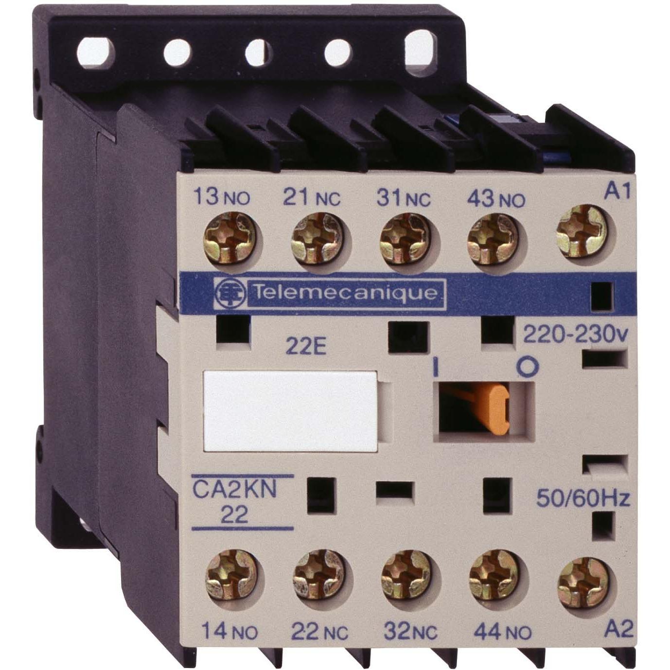 Schneider Electric Hilfsschütz, 2S+2Ö, 110V 50/60Hz, mit CA2KN22F72, Relais