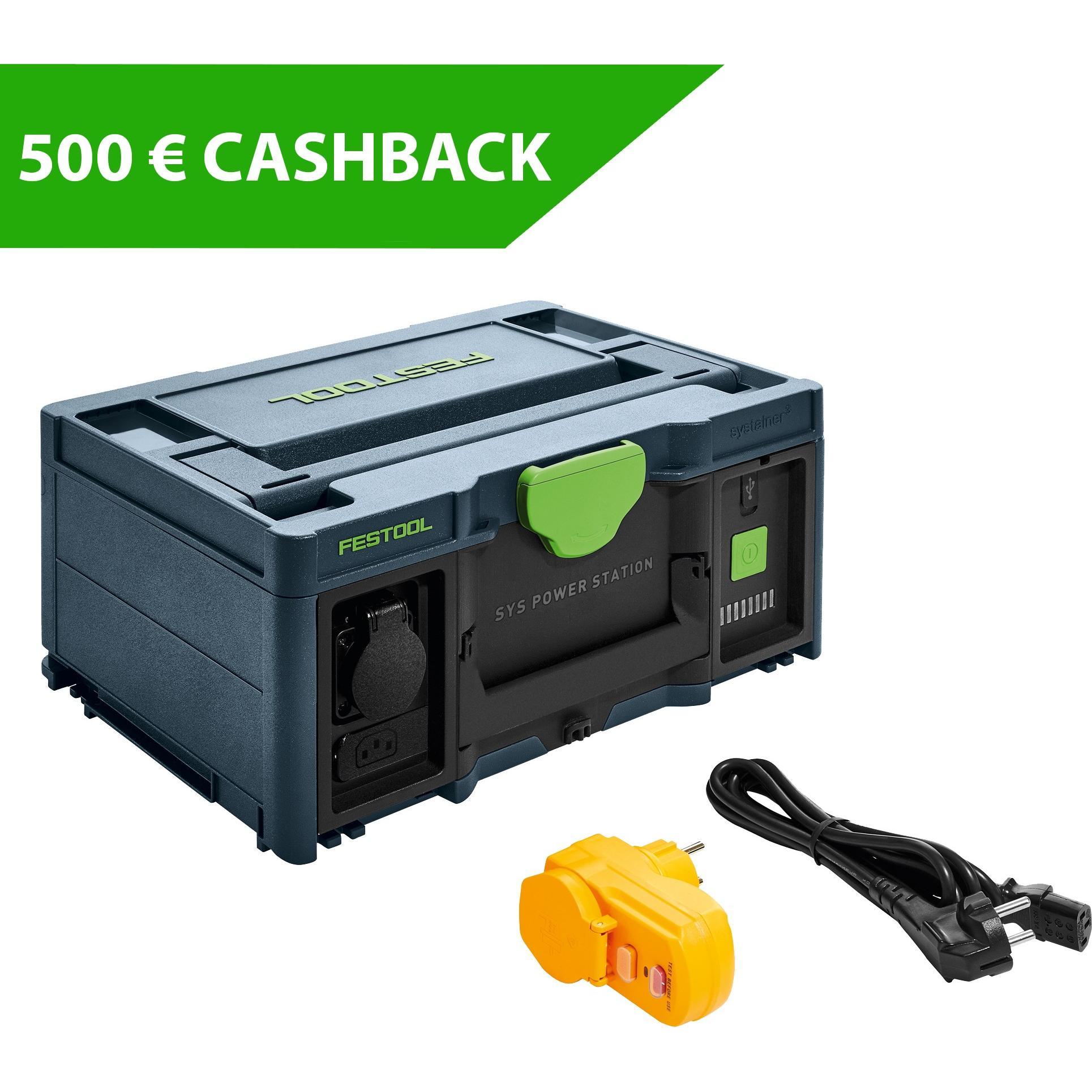 Thumbnail - Festool, Power Station, SYS-PST 1500 Li HP (1555 Wh, 16.60 kg)