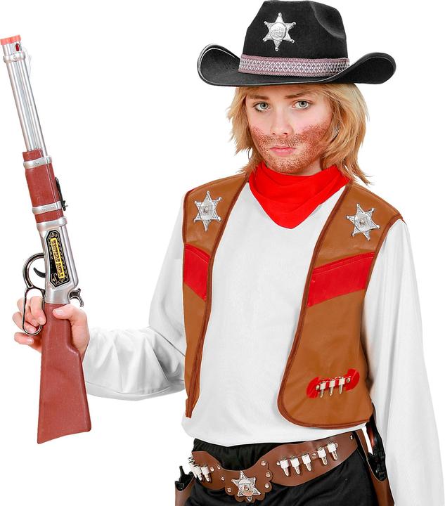 Actual product image Widmann Cowboy gilet costume (158)