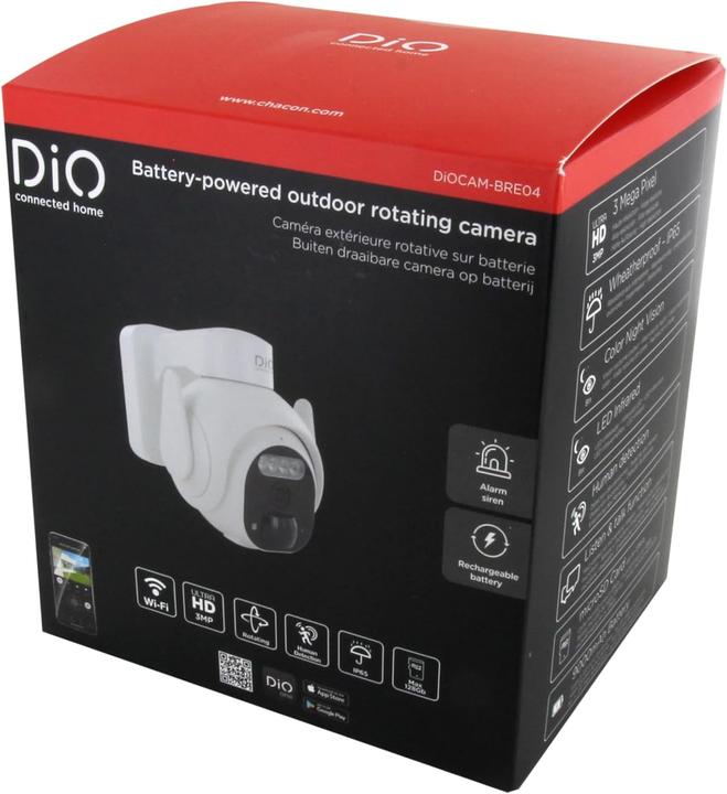 Productafbeelding Chacon Videoüberwachungskamera (2560 x 1440 Pixels)