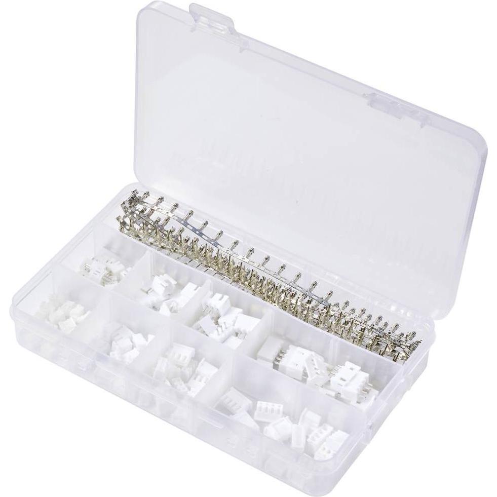 Tru Components TC-12249904 Steckverbinder-Set 0.05 mm² 0.34 mm² Weiss 320 St., Elektronikkabel + Stecker, Weiss
