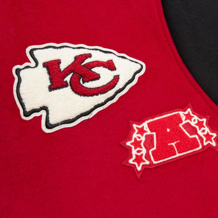 Actual product image Mitchell & Ness M&N Legacy Varsity Wool Jacket - NFL Kansas City Chiefs - S (S)