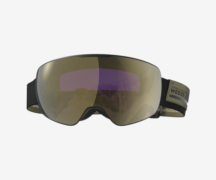 Image du produit Wedze Lunettes de ski Lunettes de snowboard adultes/enfants beau temps - G900 S HD khaki