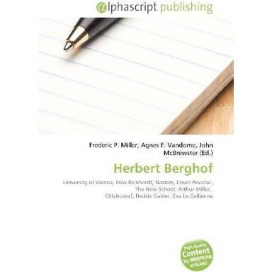 Herbert Berghof, Fachbücher