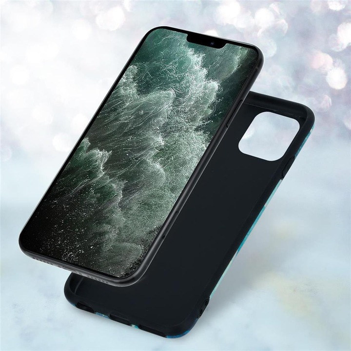 Image du produit Cadorabo Couverture IMD TPU Marbre coloré (Apple iPhone 12 Pro Max)