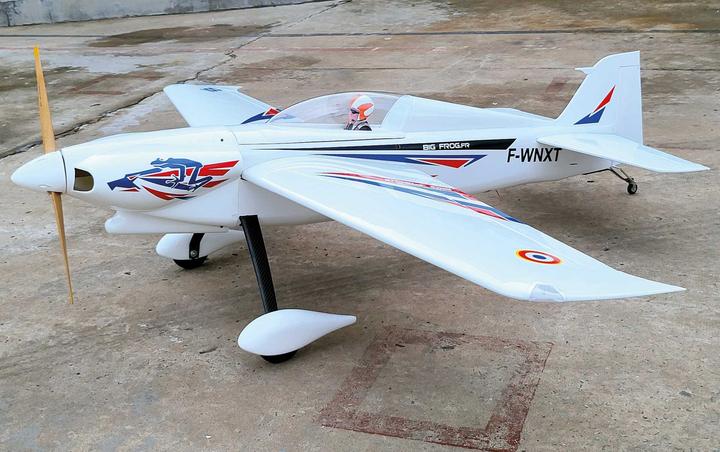 Actual product image Seagull Models SG-Models ) Nemesis NXT F1 Air Race "White" 80.5" 50-60cc ARF (Warbird)