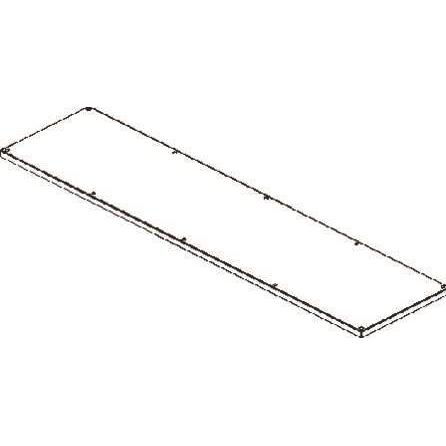 Cubic Daeksel, 2 x 8 modul, 374 x 1526 mm BxH, Elektronikzubehör + Gehäuse