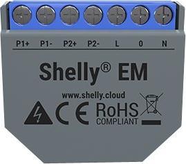 Produktbild Shelly EM WiFi-Energy Meter (Analogaktor)