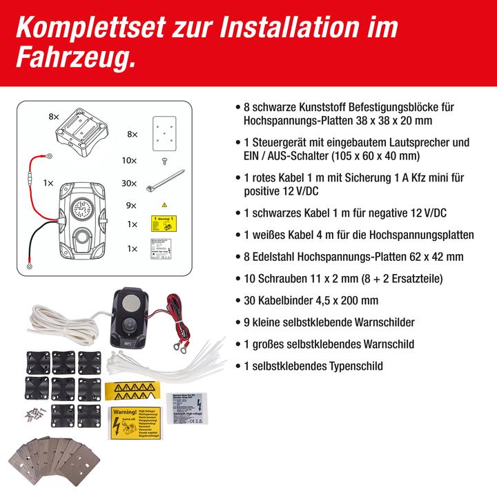 Actual product image Swissinno Marder-Stop KFZ 12DC