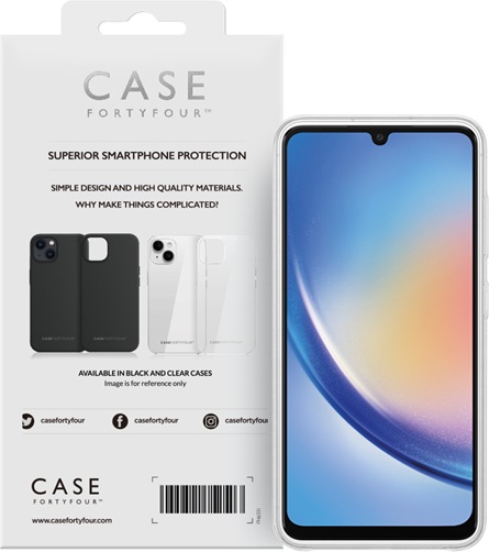 Produktbild Case FortyFour No.1 Flexi Case A34 5G clear (Samsung Galaxy A34 5G)