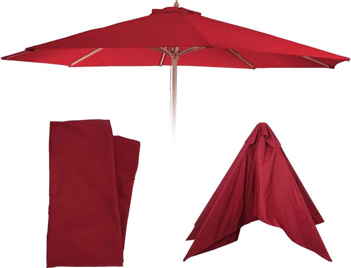 Immagine prodotto Mendler Coperchio di ricambio per ombrellone Florida, Coperchio di ricambio per ombrellone, Ø 3,5m (3.50 m)