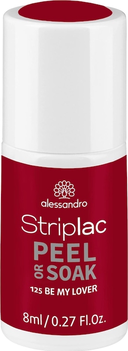 Alessandro Striplac Peel or Soak Be my Lover 8 ml (125 Be my lover, Abziehbarer Nagellack)