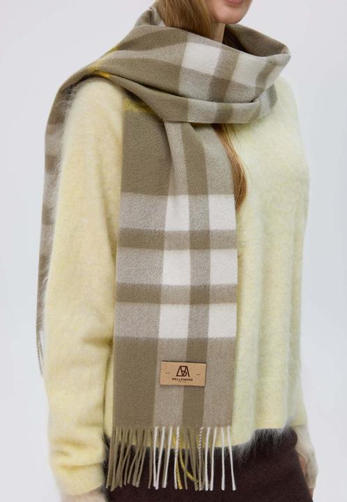Immagine prodotto Bellemere Scarf Checker Cashmere Plaid Scarf