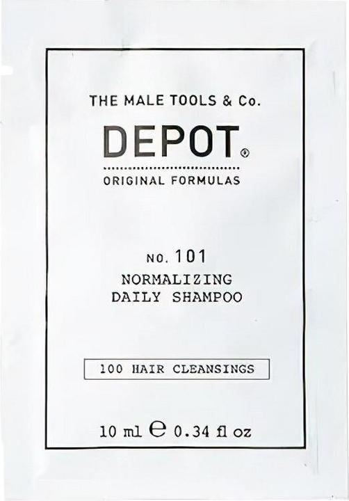 Produktbild Depot Sampon 100 Hair Cleaning No.101 Normalizing Daily, 10ml (10 ml)