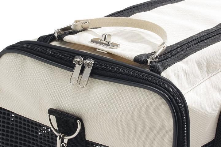 Image du produit Beeztees Bz Sac De Transport En Nylon Crème/Bleu (Chat)