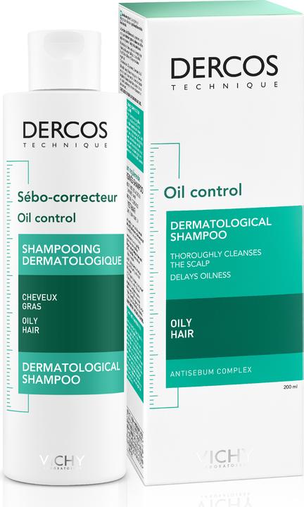 Produktbild Vichy Dercos Talgregulierendes Shampoo (200 ml, Flüssiges Shampoo)