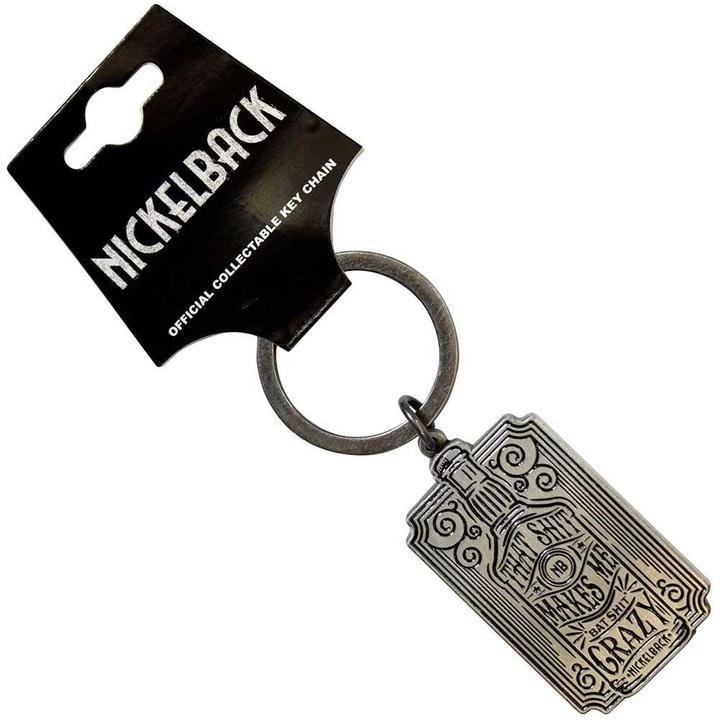 Actual product image Nickelback Bat Shit Keyring