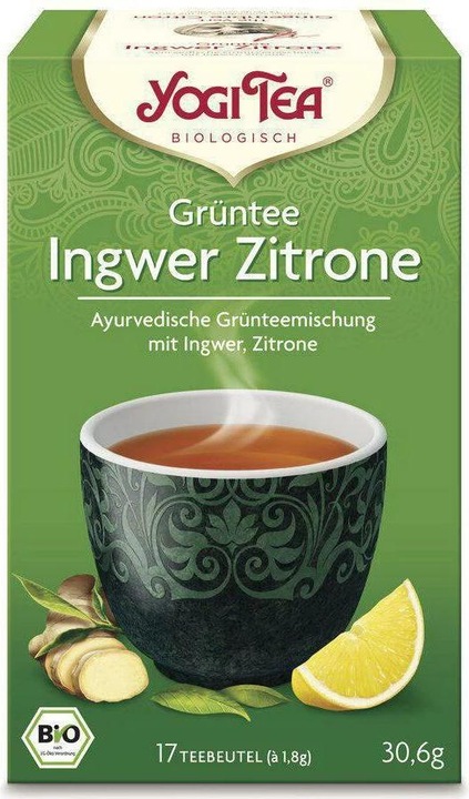 Image du produit Yogi Tea Thé vert, gingembre et citron (30.60 g)