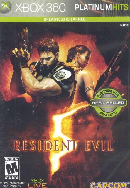 Capcom Resident Evil 5, Xbox 360, ESP (Xbox 360)