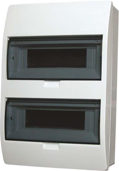 Actual product image Eaton ECO small distribution board, surface-mounted, 2-row, 280349