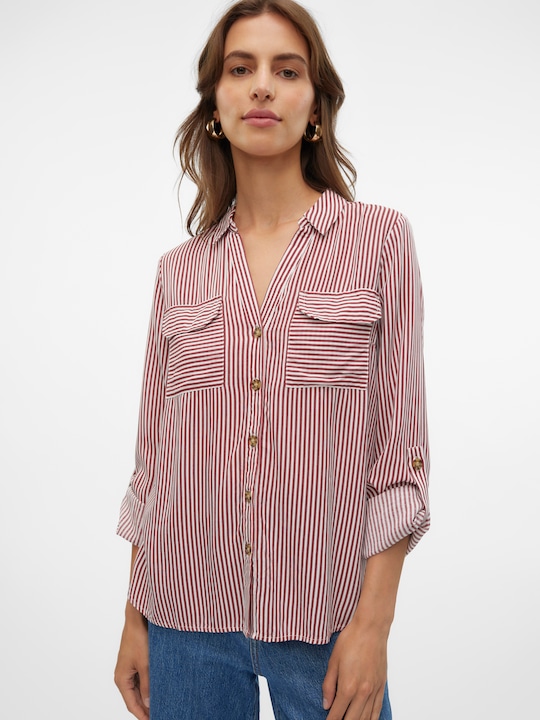 Image du produit Vero Moda Vmbumpy L/S Shirt New Wvn Ga Noos (L)