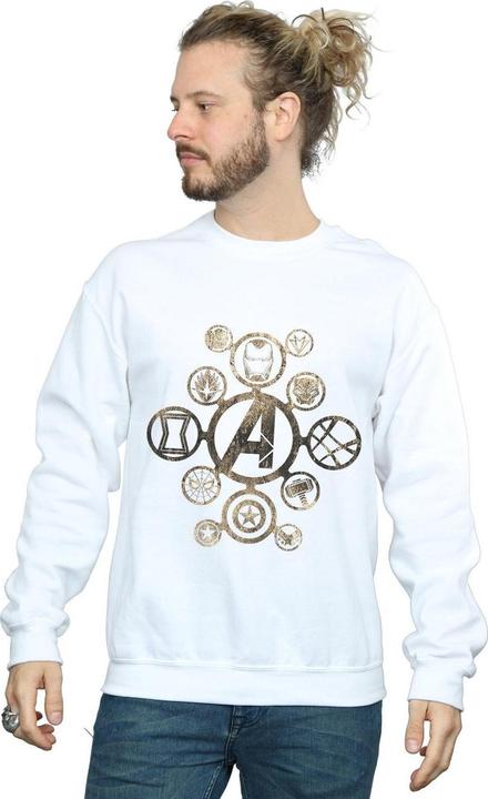 Image du produit - Sweat AVENGERS INFINITY WAR ICONS - Homme (XL)