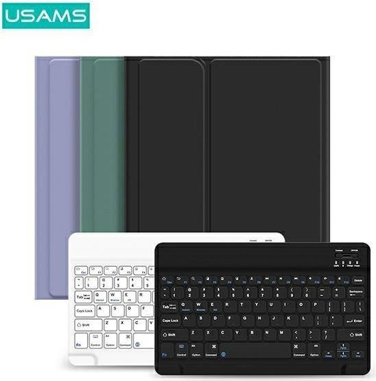 Produktbild Usams Tablet-Hülle Winro-Hülle mit Tastatur iPad Pro 11 Zoll lila Hülle-weisse Tastatur