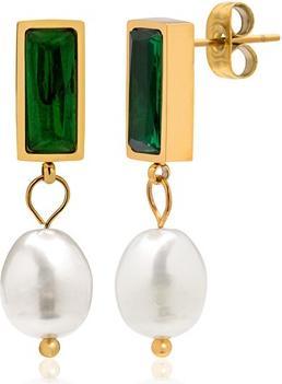 Produktbild Trolli Troli - Charming gilded earrings with baroque pearls VAAXF372G (L)