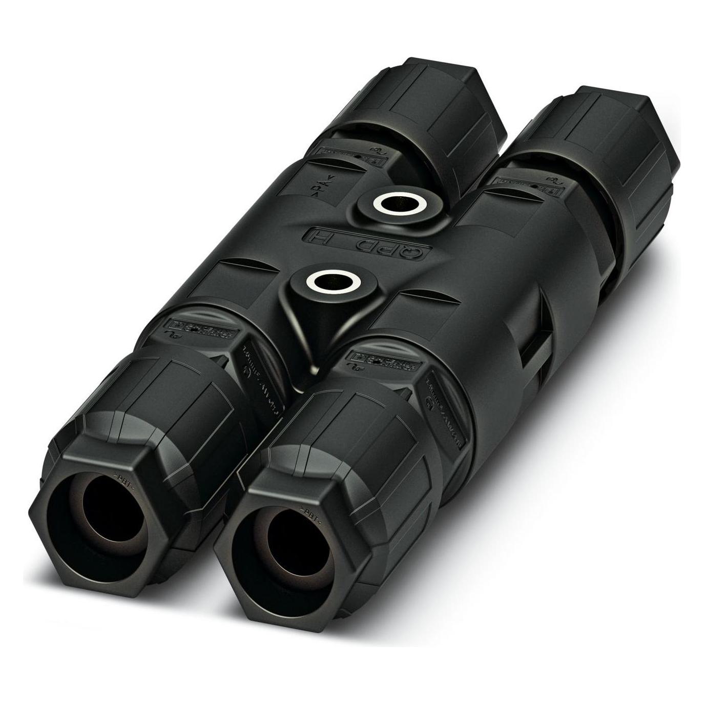 Phoenix Contact H-Verteiler, Elektronikkabel + Stecker, Schwarz