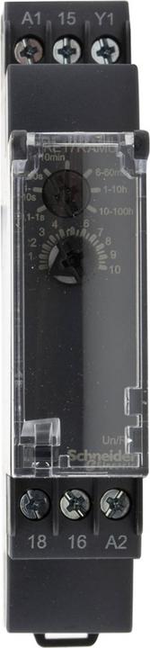Produktbild Schneider Electric on-delay timing relay - 1 s-100h