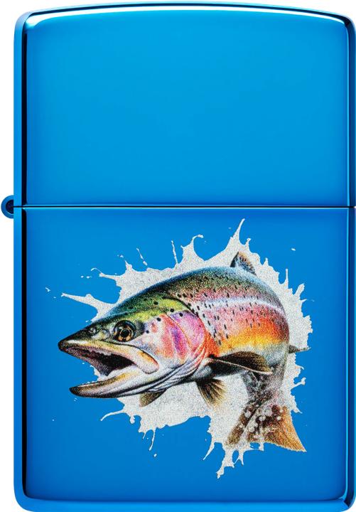Actual product image Zippo springender Fisch