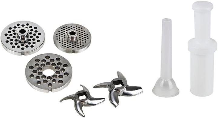 Actual product image Beeketal Edelstahl Fleischwolf 'FW735' mit Wurstfüller