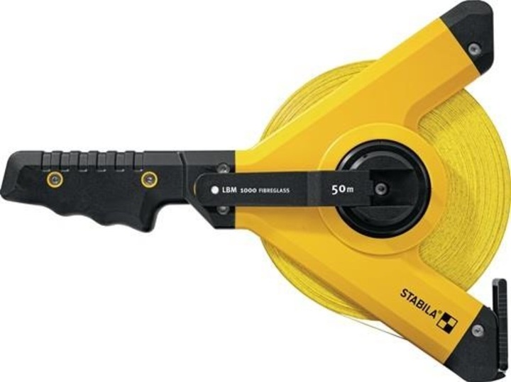 Actual product image Stabila Frame tape measure LBM 1000 FIBREGLASS, glass fibre tape, metric scale (cm)