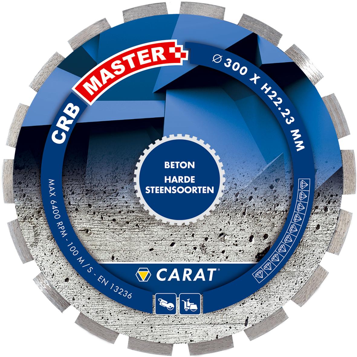 Carat, Lama, CRBM350400 Diamanttrennscheibe BETON CRB MASTER, 350x25,4 MM