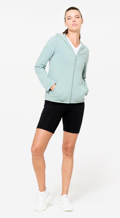 Produktbild Domyos Kapuzenjacke Damen - grün (S)