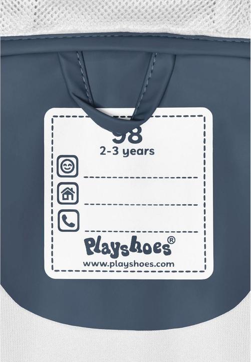 Actual product image Playshoes Regenjacke Basic Gr. 98, Marineblau (98)