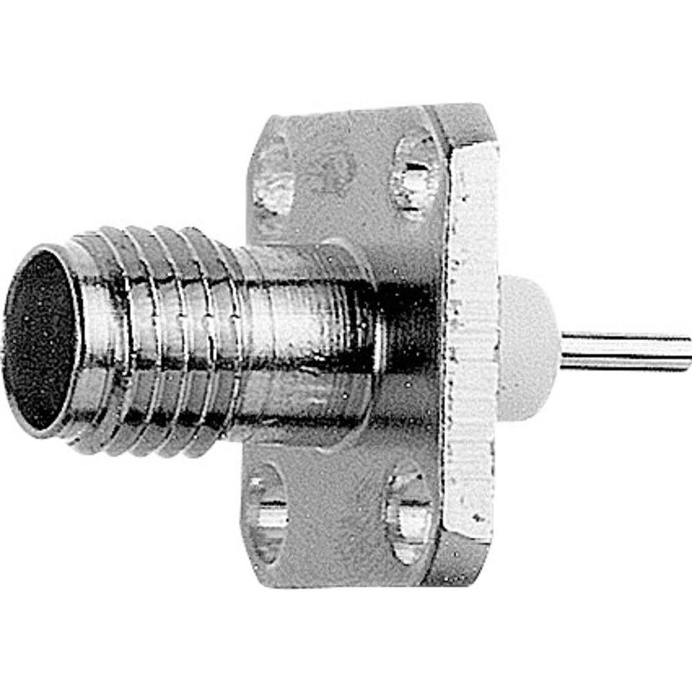 Telegärtner SMA-Einbaubuchse mit Flansch Z29, Gold (Standard), Elektronikkabel + Stecker, Gold