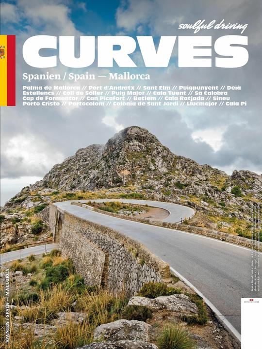 Produktbild CURVES Mallorca (Deutsch, Englisch, Stefan Bogner, 2018)