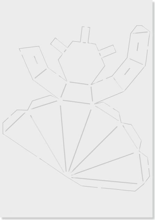 Actual product image VBS Stencil set "Diamond boxes", 3 pcs.