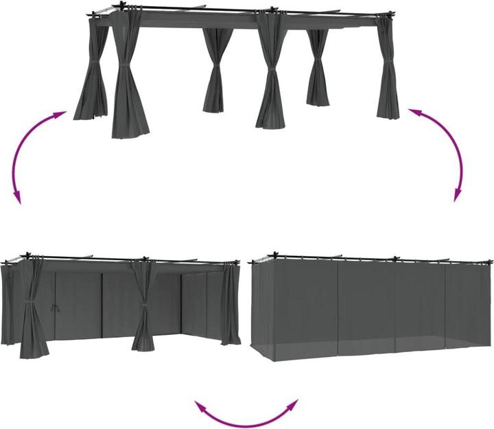 Immagine prodotto vidaXL Pavillon (596 cm, 295 cm)