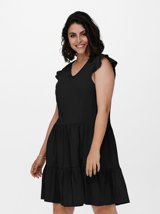 Produktbild Only Curvy Rüschen Kleid (L)
