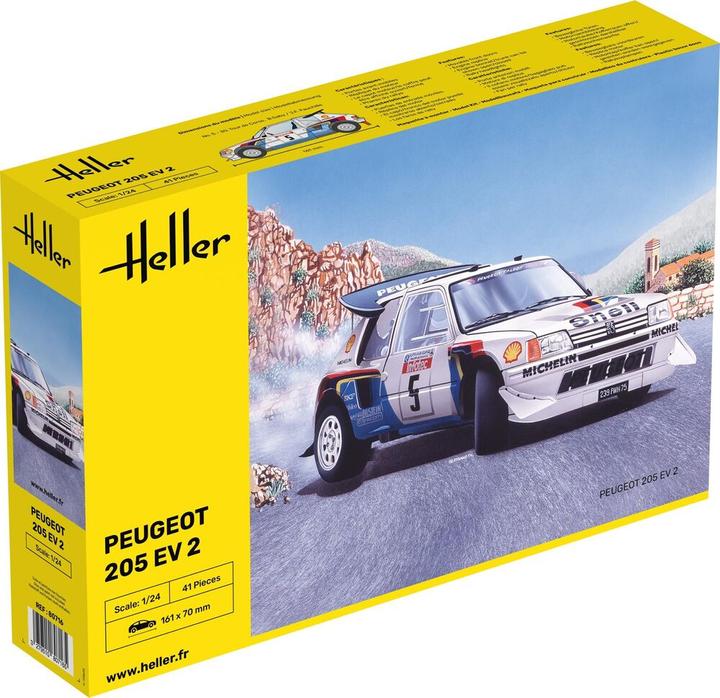 Actual product image Heller Peugeot 205 EV 2
