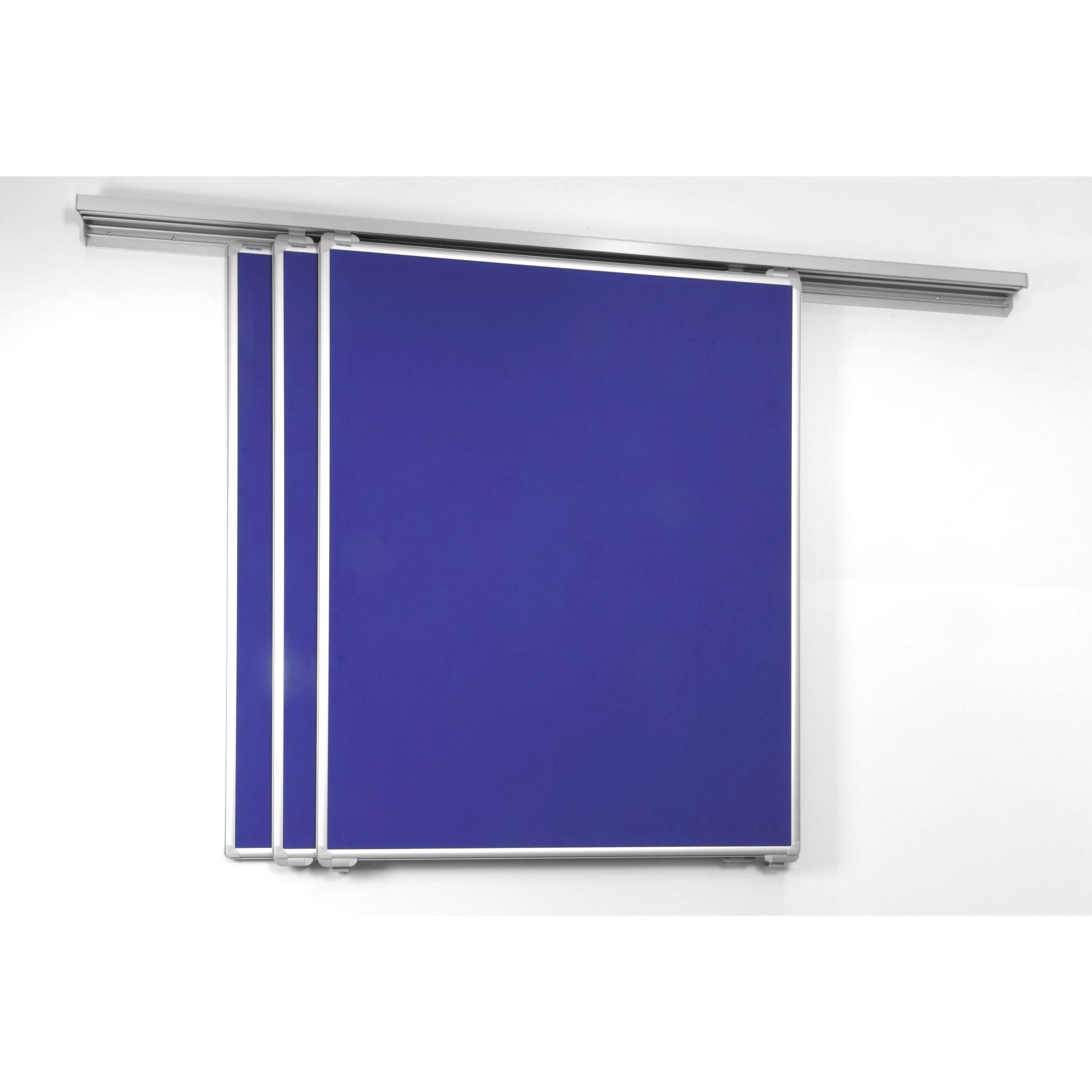 Franken, Präsentationstafel, Dreifachschiene für Tafelschienensystem PRO (500 x 80 cm)