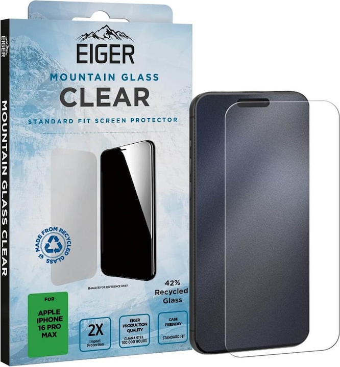 Produktbild Eiger Mountain Glass (1 Stück, Apple iPhone 16 Pro Max)