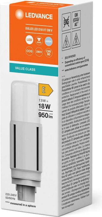 Image du produit Ledvance Lampe compacte à LED (G24d, 950 lm, 1 x)