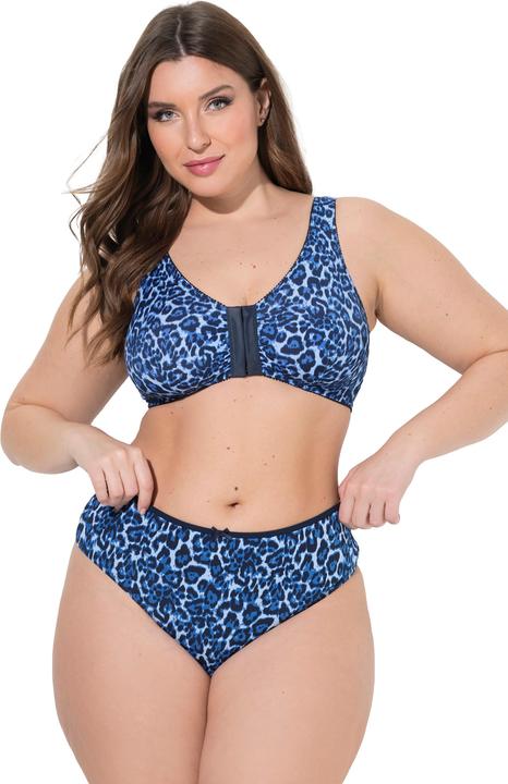 Produktbild Ulla Popken Strings, 3er-Pack, Leomuster/Blautöne (58, 3er Pack)